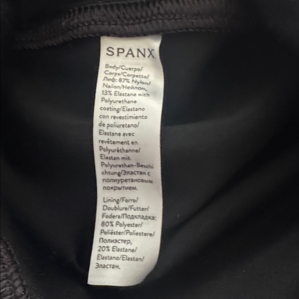 Spanx Vegan Faux Leather Leggings M Medium Nwot $98 — image 8 of 8
